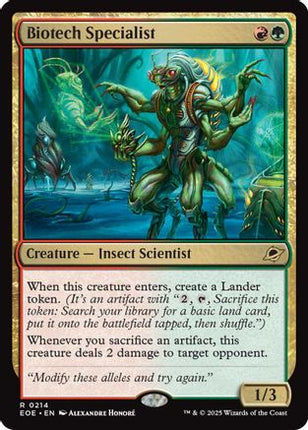 Biotech Specialist [Edge of Eternities] Foil