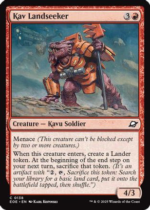 Kav Landseeker [Edge of Eternities] Foil