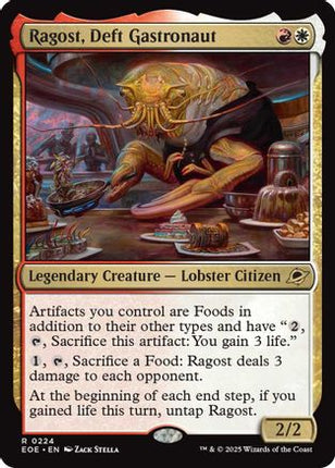Ragost, Deft Gastronaut [Edge of Eternities] Foil