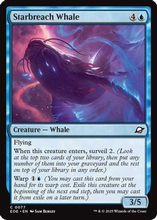 Starbreach Whale [Edge of Eternities] Foil