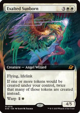 Exalted Sunborn (Extended Art) [Edge of Eternities] Foil