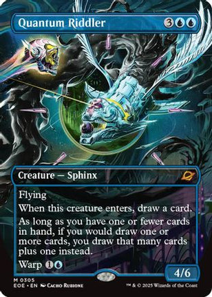 Quantum Riddler (Borderless) [Edge of Eternities] Foil