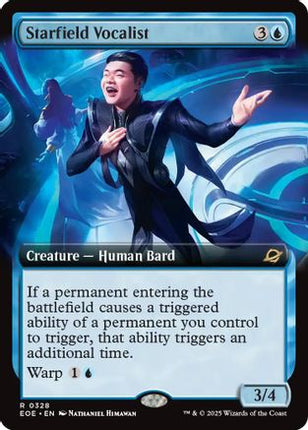 Starfield Vocalist (Extended Art) [Edge of Eternities] Foil