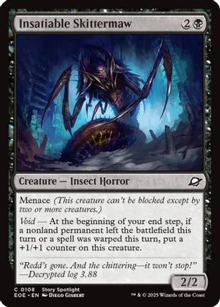 Insatiable Skittermaw [Edge of Eternities] Foil