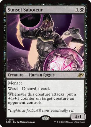 Sunset Saboteur [Edge of Eternities] Foil
