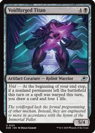 Voidforged Titan [Edge of Eternities] Foil