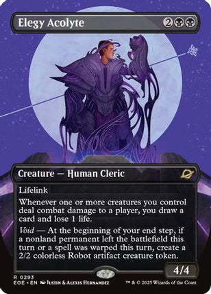 Elegy Acolyte (Borderless) [Edge of Eternities] Foil