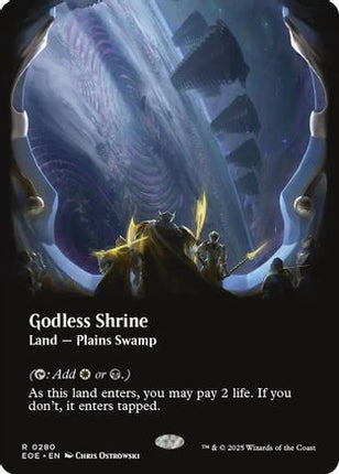 Godless Shrine (Borderless) [Edge of Eternities] Foil