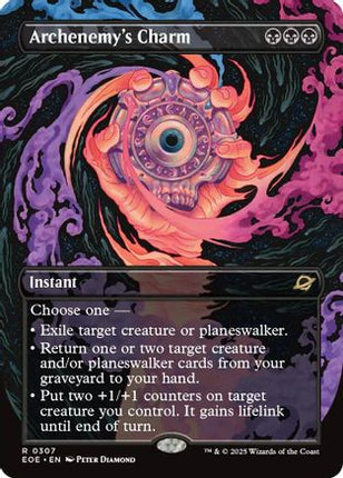 Archenemy's Charm (Borderless) [Edge of Eternities] Foil