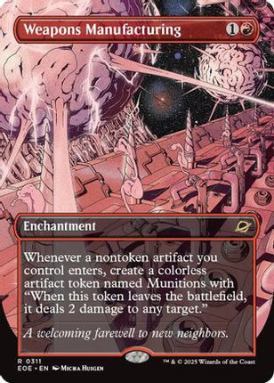 Weapons Manufacturing (Borderless) [Edge of Eternities] Foil