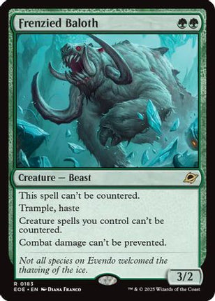 Frenzied Baloth [Edge of Eternities] Foil