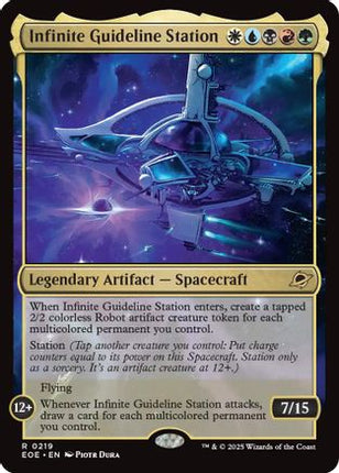 Infinite Guideline Station [Edge of Eternities] Foil