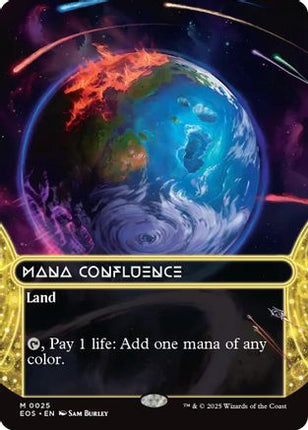 Mana Confluence (0025) (Borderless) [Edge of Eternities: Stellar Sights] Foil