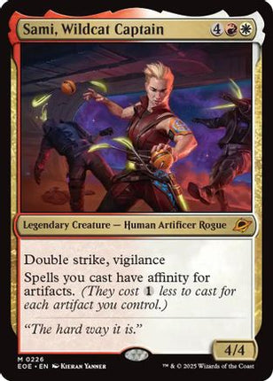 Sami, Wildcat Captain [Edge of Eternities] Foil