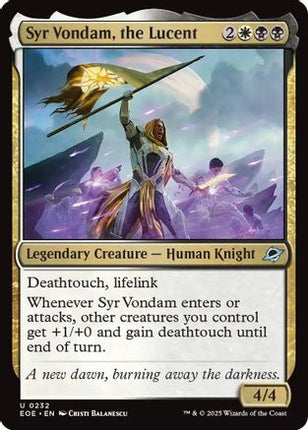 Syr Vondam, the Lucent [Edge of Eternities] Foil