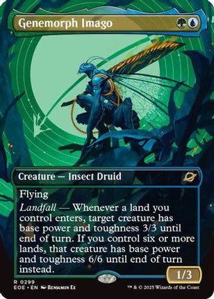 Genemorph Imago (Borderless) [Edge of Eternities] Foil