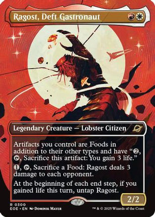 Ragost, Deft Gastronaut (Borderless) [Edge of Eternities] Foil