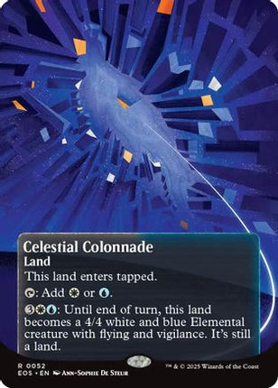 Celestial Colonnade (0052) (Borderless) [Edge of Eternities: Stellar Sights] Foil