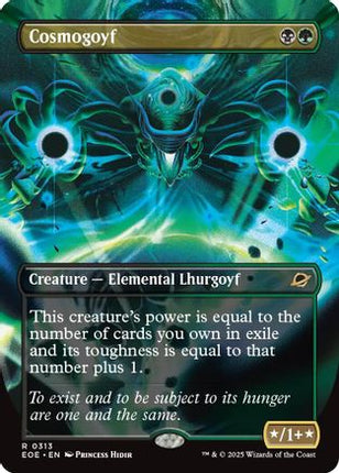 Cosmogoyf (Borderless) [Edge of Eternities] Foil