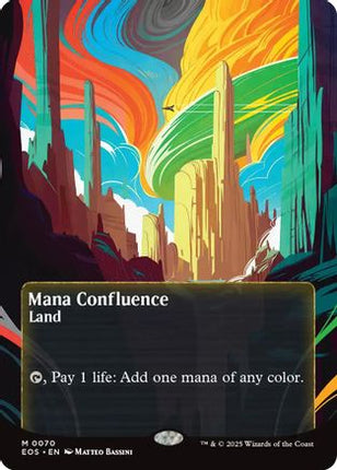 Mana Confluence (0070) (Borderless) [Edge of Eternities: Stellar Sights] Foil