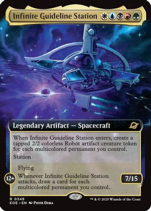 Infinite Guideline Station (Extended Art) [Edge of Eternities] Foil