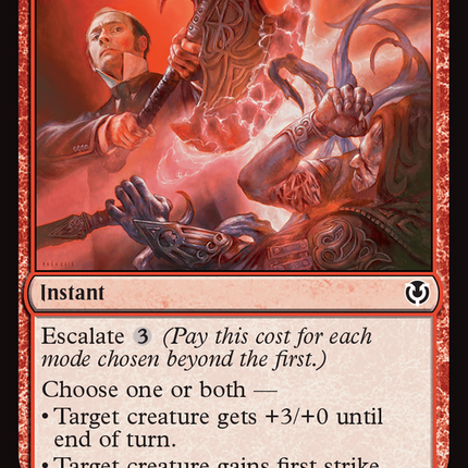 Borrowed Hostility [Innistrad Remastered] Foil