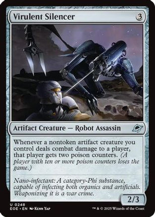 Virulent Silencer [Edge of Eternities] Foil