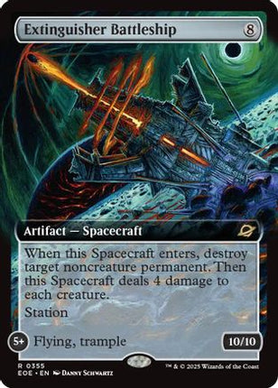 Extinguisher Battleship (Extended Art) [Edge of Eternities] Foil