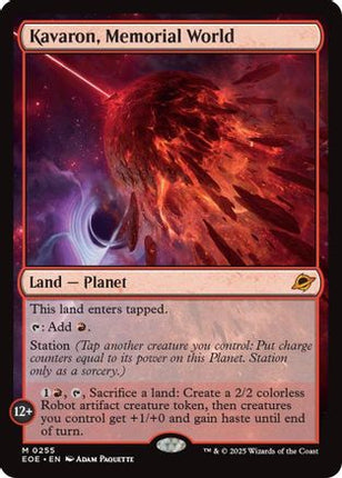 Kavaron, Memorial World [Edge of Eternities] Foil