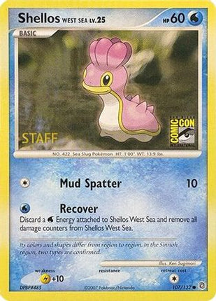 Shellos West Sea (SDCC 2007 Staff) - 107/null [Miscellaneous Cards & Products]