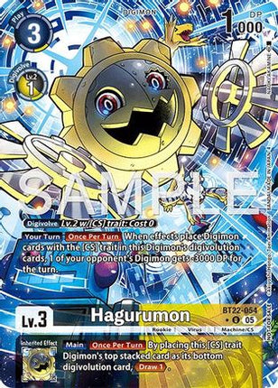 Hagurumon (Box Topper) [BT22-054] [Cyber Eden] Foil