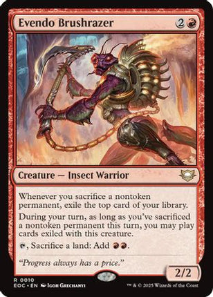 Evendo Brushrazer [Commander: Edge of Eternities]