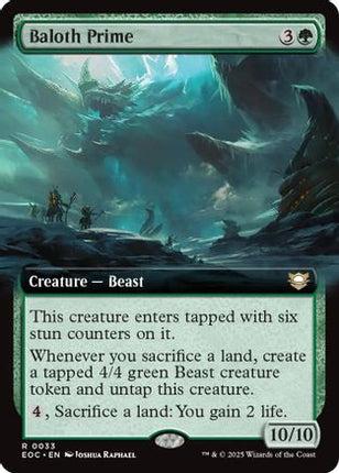 Baloth Prime (Extended Art) [Commander: Edge of Eternities]