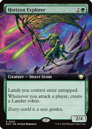 Horizon Explorer (Extended Art) [Commander: Edge of Eternities]