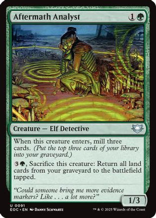 Aftermath Analyst [Commander: Edge of Eternities]