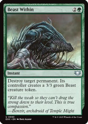 Beast Within [Commander: Edge of Eternities]