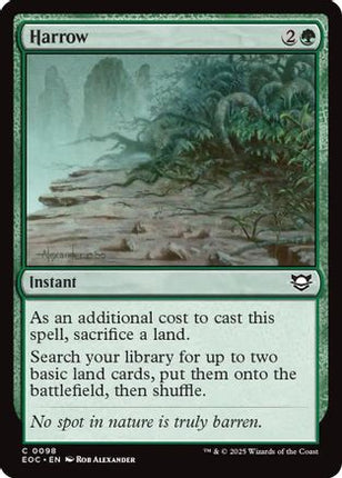 Harrow [Commander: Edge of Eternities]