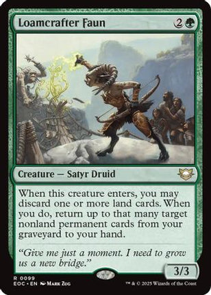 Loamcrafter Faun [Commander: Edge of Eternities]