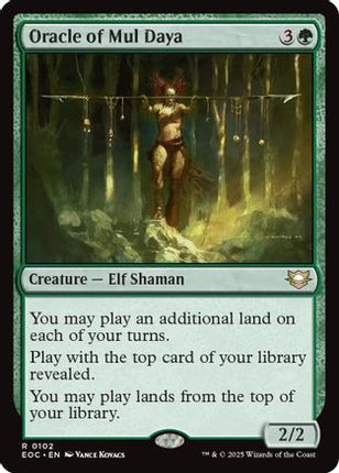 Oracle of Mul Daya [Commander: Edge of Eternities]