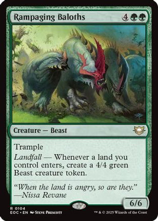 Rampaging Baloths [Commander: Edge of Eternities]