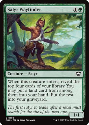Satyr Wayfinder [Commander: Edge of Eternities]
