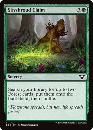 Skyshroud Claim [Commander: Edge of Eternities]