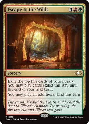 Escape to the Wilds [Commander: Edge of Eternities]