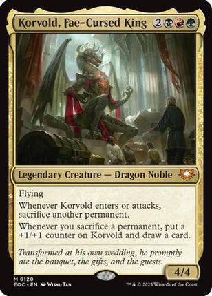 Korvold, Fae-Cursed King [Commander: Edge of Eternities]