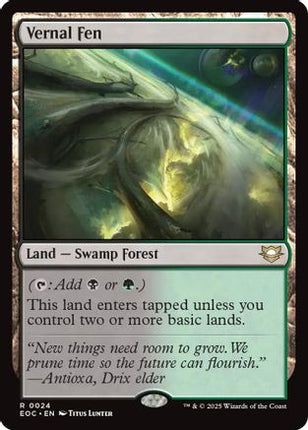 Vernal Fen [Commander: Edge of Eternities]
