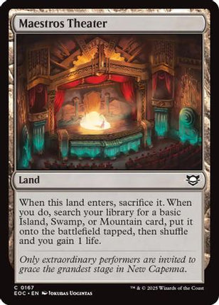 Maestros Theater [Commander: Edge of Eternities]