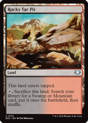 Rocky Tar Pit [Commander: Edge of Eternities]
