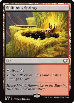 Sulfurous Springs [Commander: Edge of Eternities]