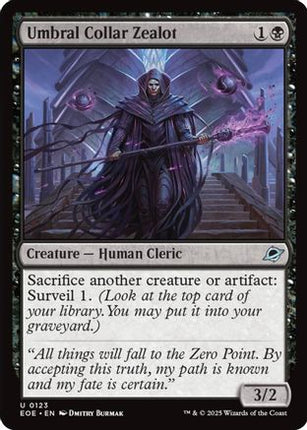 Umbral Collar Zealot [Edge of Eternities] Foil