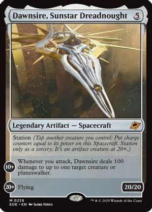 Dawnsire, Sunstar Dreadnought [Edge of Eternities] Foil